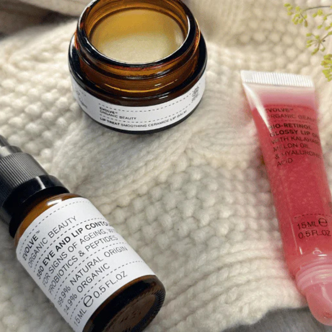 عناية بالعينين والشفاه